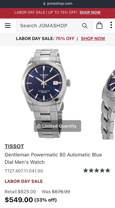 is jomashop legit for watches.